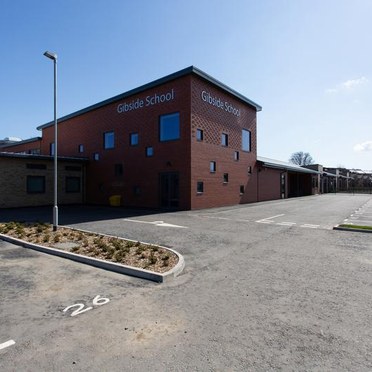 Gibside school - external