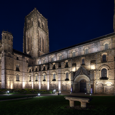 Durham Cathedral lit by Thorn