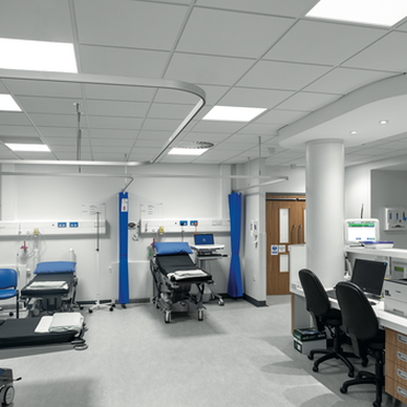 Lighting online in hospitals
